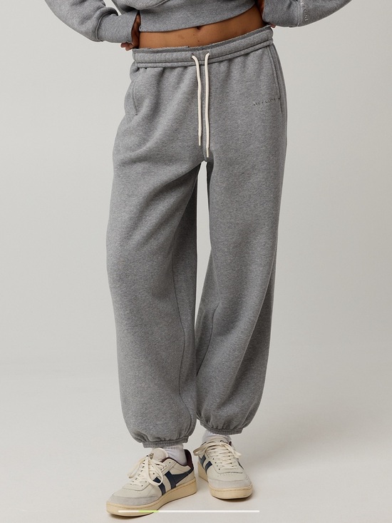 aerie Pants - Offline by Aerie Cloud Fleece Baggy Fit Grey Jogger Sweatpants size Large